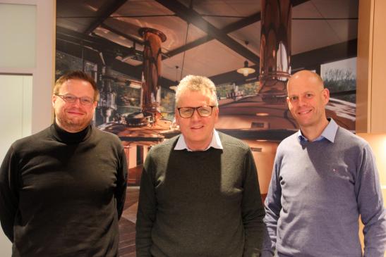 Seit 1. Januar ergänzt Kilian Kittl (l.) die Geschäftsführung des Verbandes Private Brauereien Bayern e.V. um Mario Schäfer (r.) und Hauptgeschäftsführer Stefan Stang (m.) (Bild: Private Brauereien)