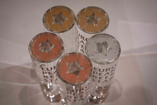 Die Awards des European Beer Star 2025 wurden bei der Preisverleihung während der drinktec an die erfolgreichen Brauereien übergeben. (alle Bilder: Private Brauereien / Volker Martin)