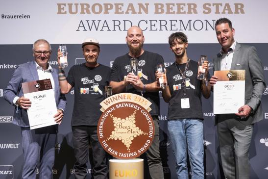 Die erfolgreichste Brauerei des diesjährigen Wettbewerbs: 50&50 aus Varese, Italien