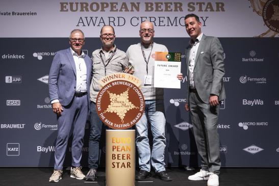 Die niederländische Brauerei Jopen erhielt für ihre innovativen Maßnahmen zur Wassereinsparung den Future Award 2025.